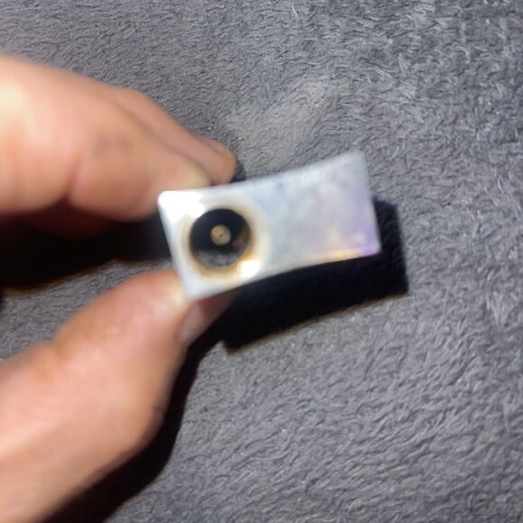 Vtg Petite USA Silver Tone Atomizer - Refillable Spray Bottle Sleek Lighter Size - Picture 6 of 6